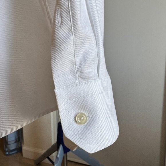 Eton White Signature Twill Slim 41 16 Dress Shirt - Picture 8 of 12